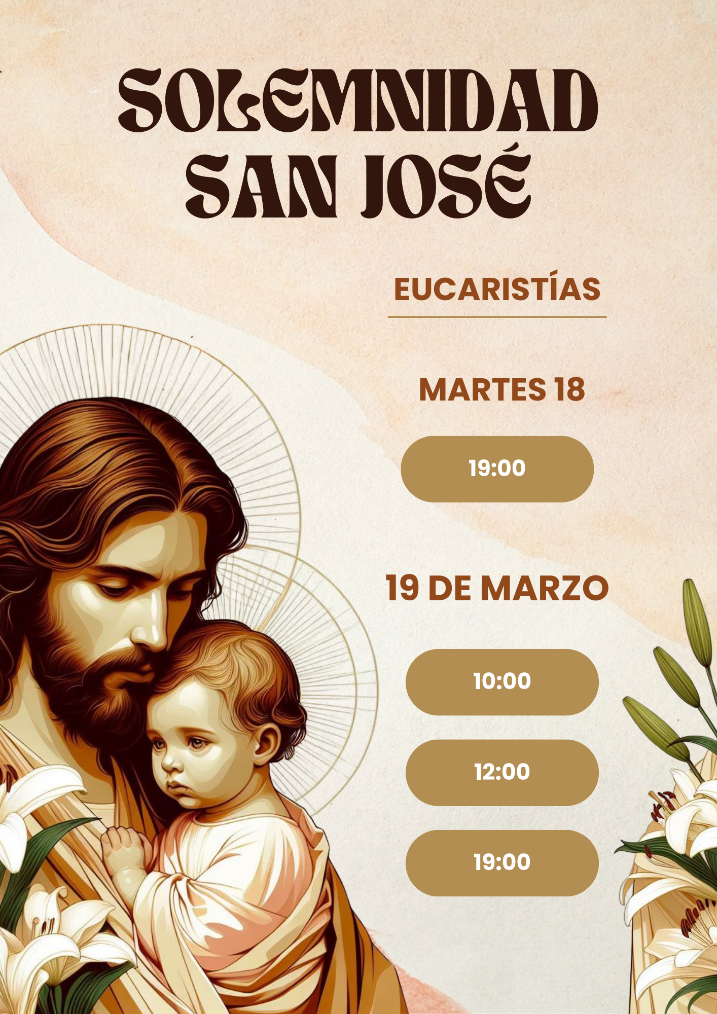 2025.03.19. Solemnidad de San José - Parroquia San Vicente de Paúl